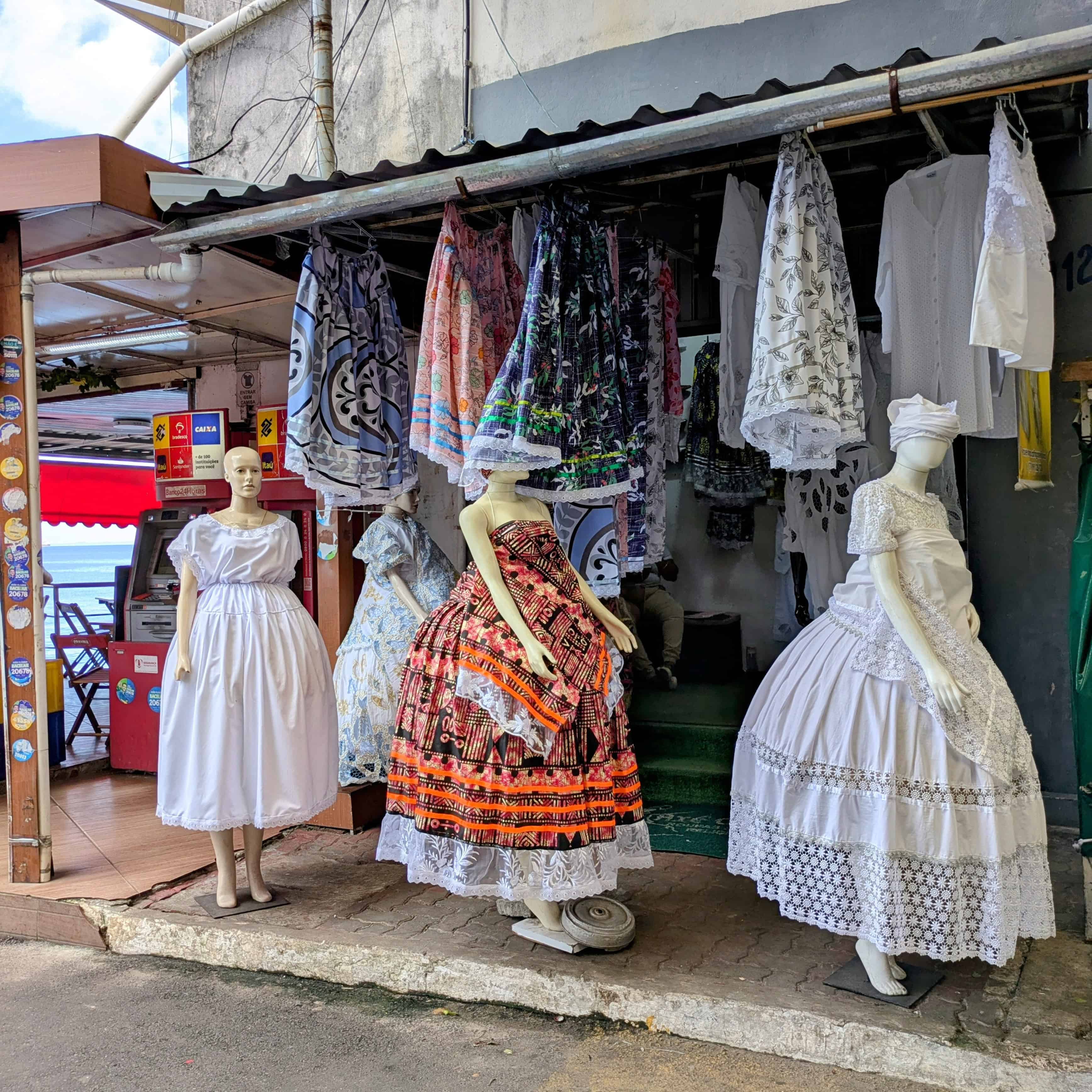Traditional Baiana dresses
